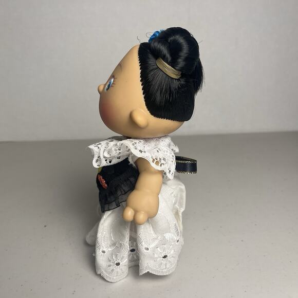 Mexican Doll Pituka Veracruzana Traditional Folk Muñeca Handmade Mexico - Picture 3 of 16